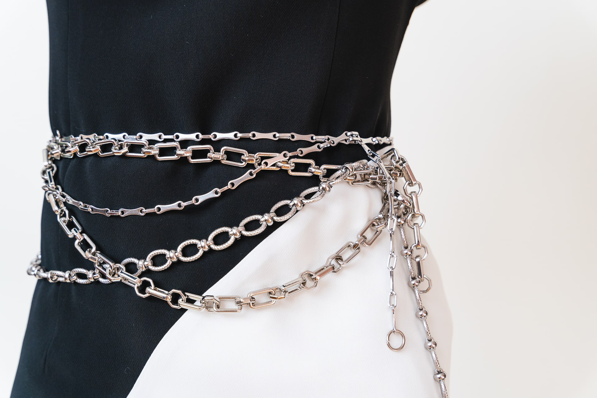 Silver Chain belts from Lapo Lounge