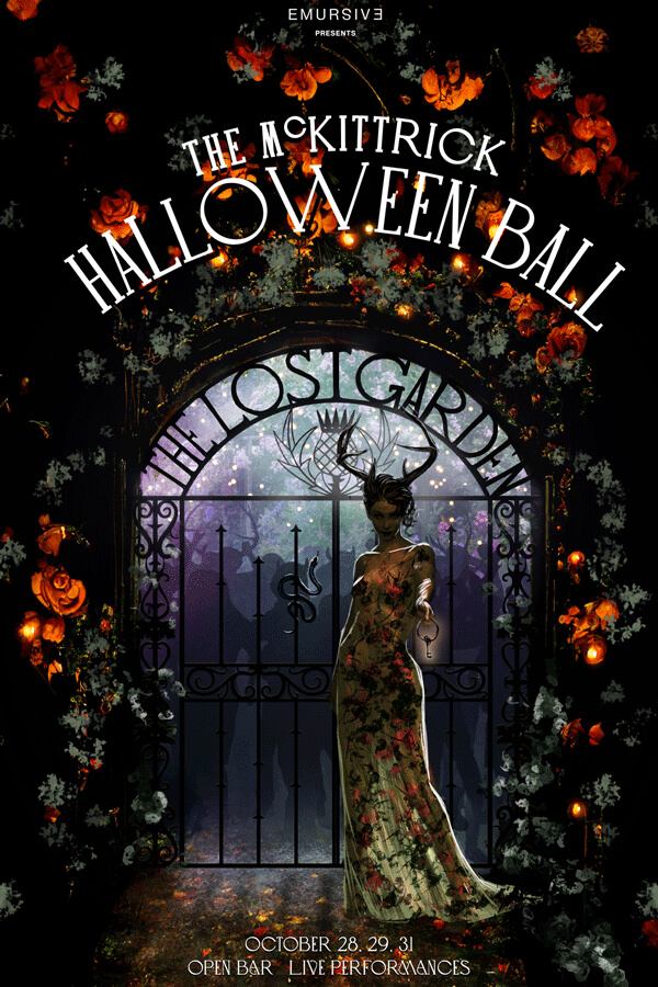 The McKittrick Halloween Ball: The Lost Garden NYC Halloween Party