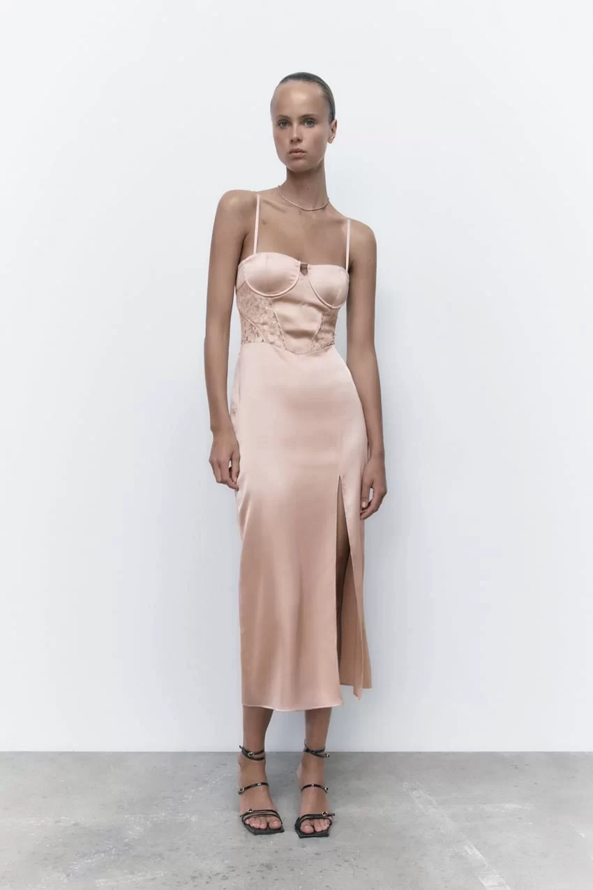 Zara Combination Corset Dress