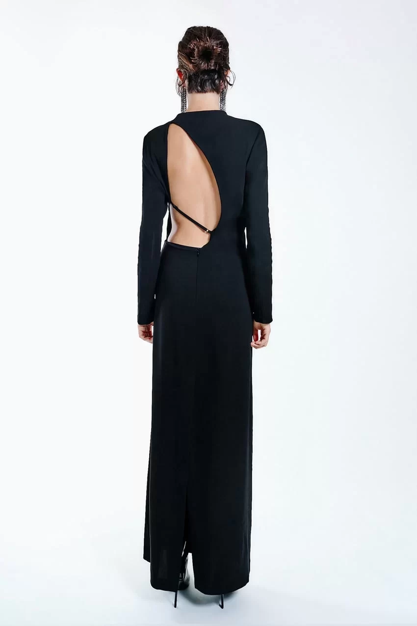 Zara Open Back Dress Limited Edition
